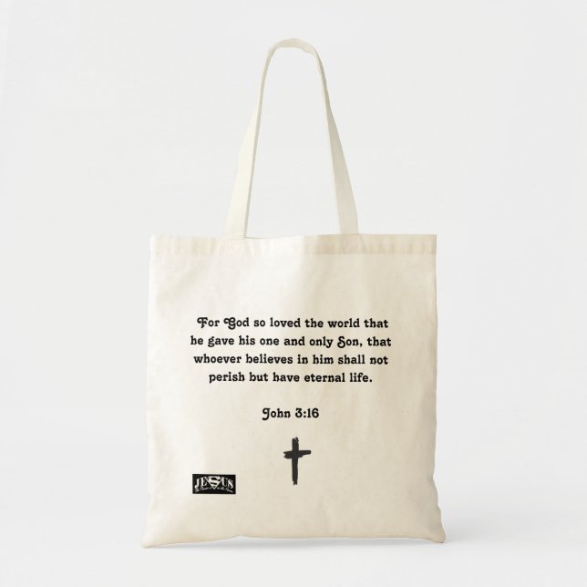 una bolsa de asas de Jesús (Frente)