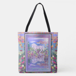 Una bolsa de té con paraíso púrpura