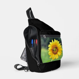 Una bolsa giratoria feliz