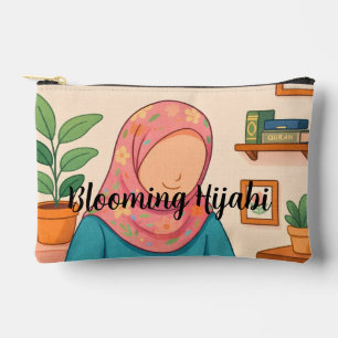 Una bolsa hijabi floreciente