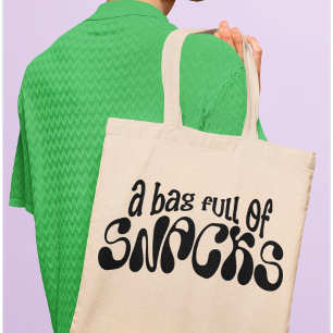 Una bolsa llena de Snacks Graciosos Guay Modern