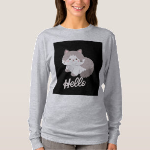 Una bonita camisa de gatito para ti