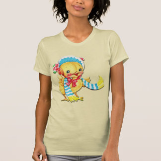 Una breve Moda de Pascua en una camiseta tan peque