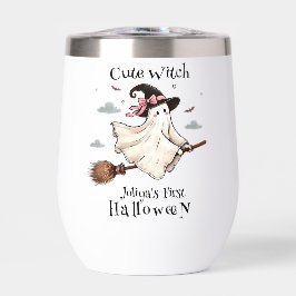 Una bruja simple y elegante primero de Halloween