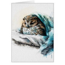 Una buena tarjeta de felicitación para la siesta