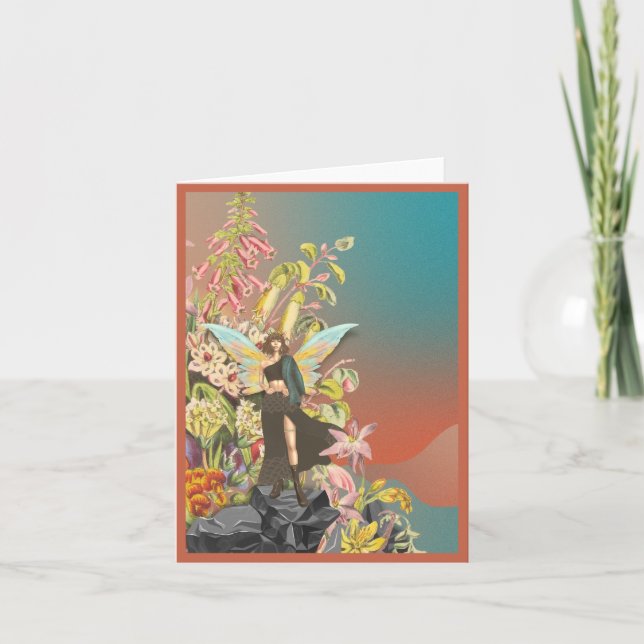 Una búsqueda real de hadas 4"x5.6" (Anverso)