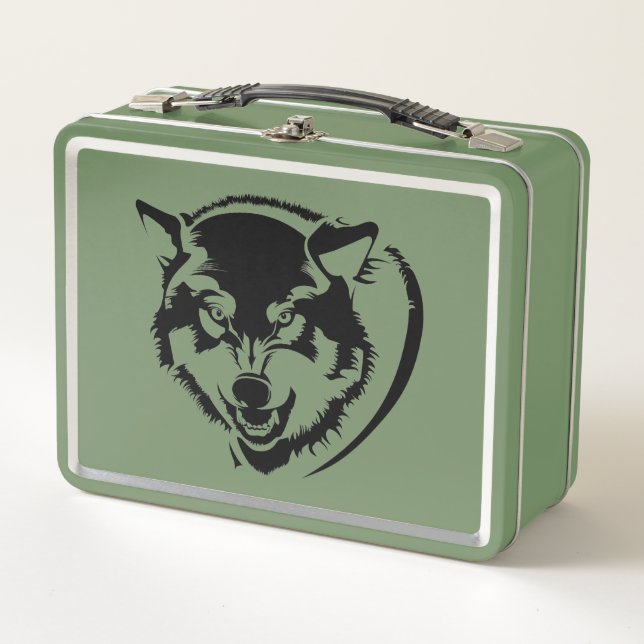 Una cabeza de lobo (Anverso)