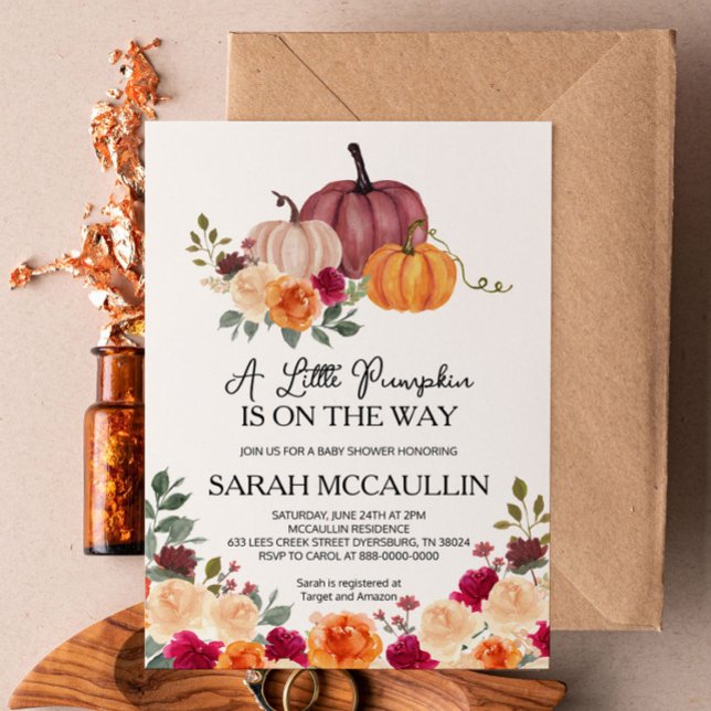Una calabaza está en camino a la invitación de Bab (Subido por el creador)