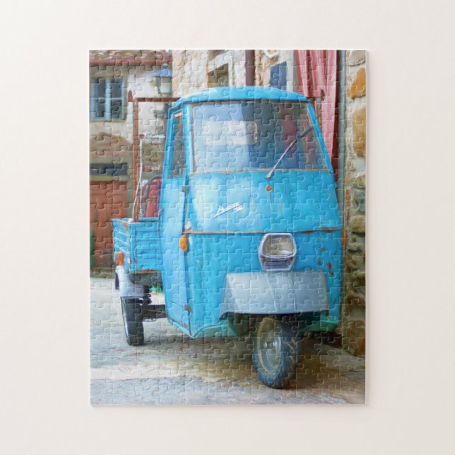 Una calle Ape - Rompecabezas (Vertical)