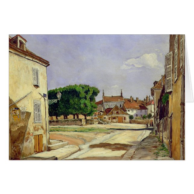 Una calle en Avallon (Anverso (Horizontal))