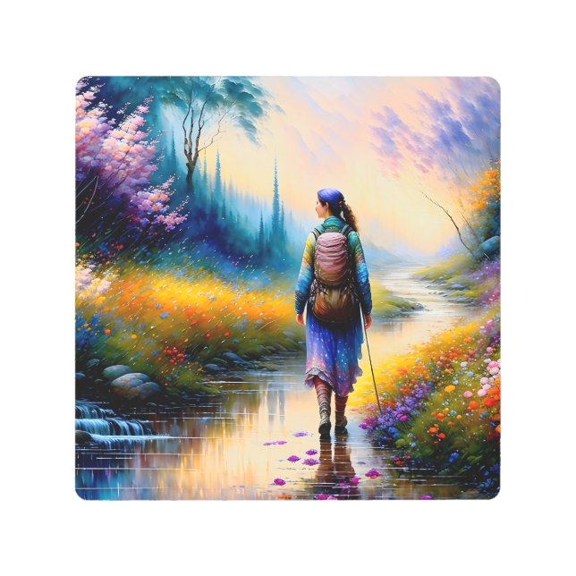 Una caminata en la obra de arte de Woods (Anverso)