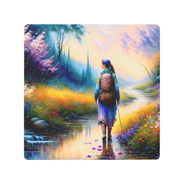 Una caminata en la obra de arte de Woods (Anverso)