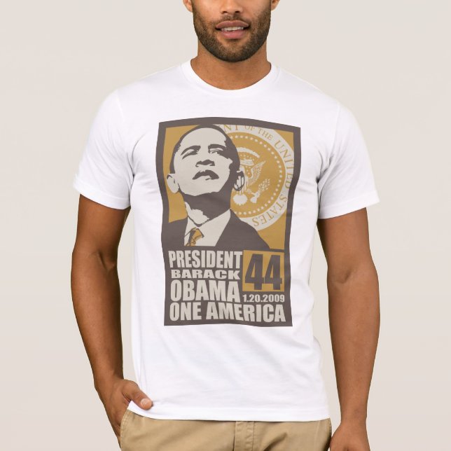 Una camisa de la inauguración de América (Anverso)