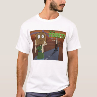 ¡Una camisa hilarante con un hombre con una cabeza