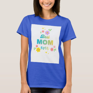 una camiseta azul con mangas cortas diseño de supe