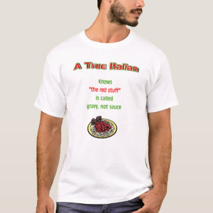Una camiseta básica de los hombres italianos
