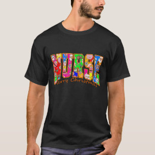 Una camiseta con gráficos únicos para personas úni