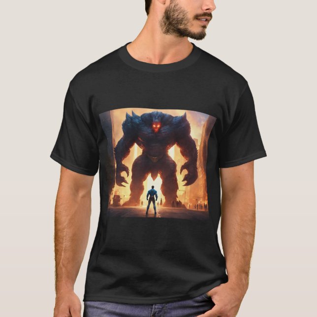 Una camiseta con tatuajes de Avengers es única y e (Anverso)
