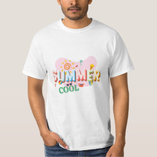 Una camiseta con tema de verano.