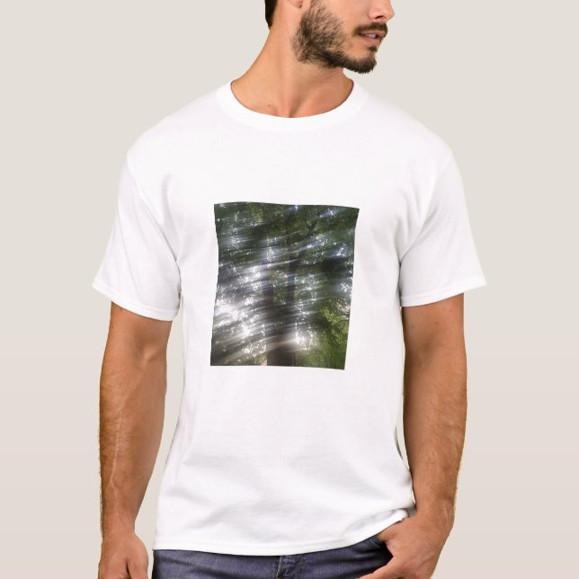 una camiseta con una foto de un árbol (Anverso)