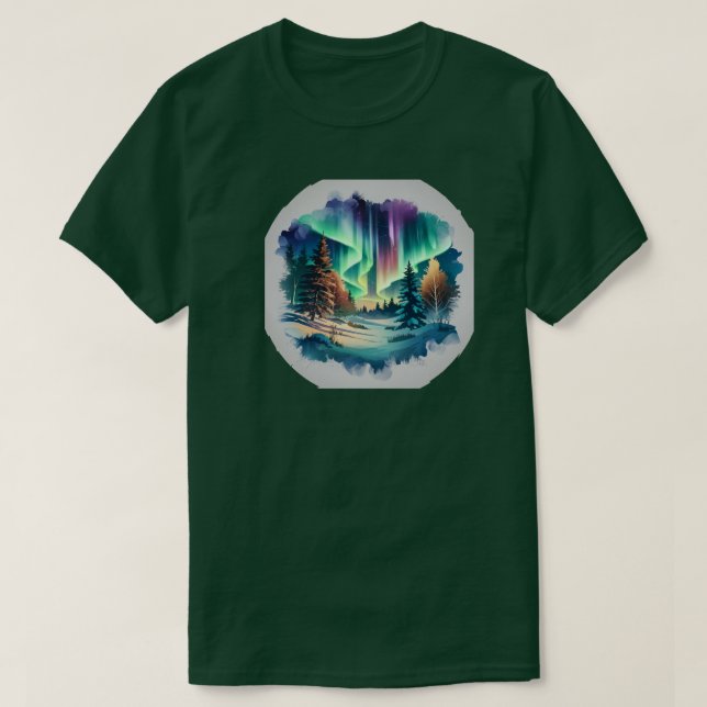 Una camiseta de acuarela soñadora (Diseño del anverso)
