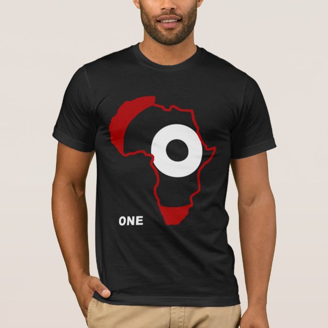 Una camiseta de África (Bella Canvas) (Anverso)