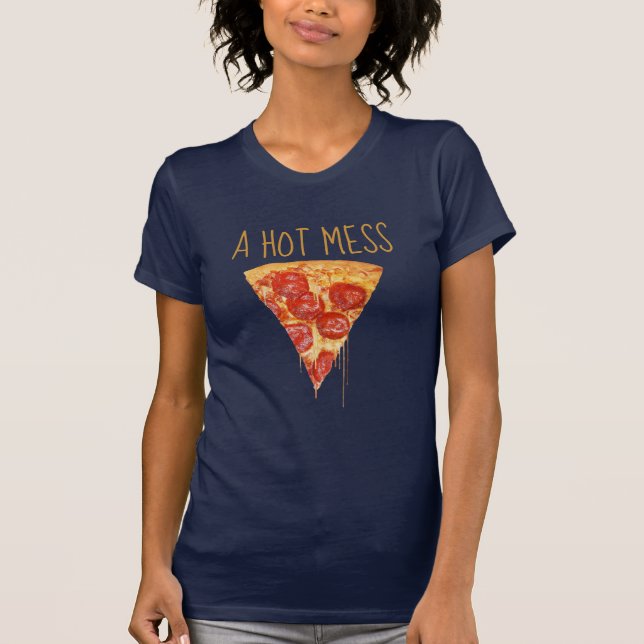 Una camiseta de ajedrez caliente (Anverso)