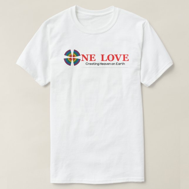 Una camiseta de amor (Diseño del anverso)