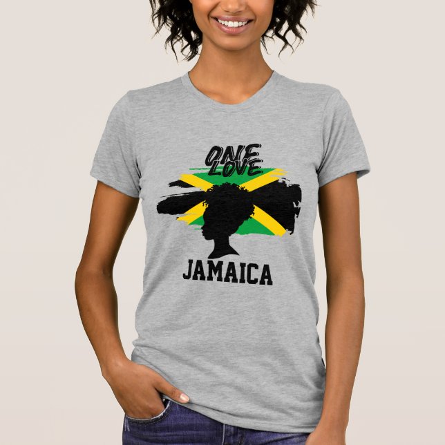 UNA Camiseta DE AMOR A JAMAICA (Anverso)