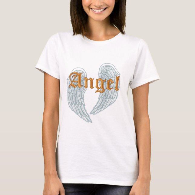 Una camiseta de Angel Wings (Anverso)
