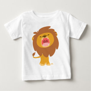 Una camiseta de bebé león, un Personalizado gran