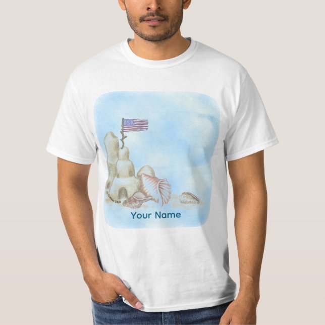 Una camiseta de Castillo de Arena (Anverso)