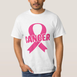 Una camiseta de concienciación sobre el cáncer en 