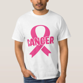 Una camiseta de concienciación sobre el cáncer en 