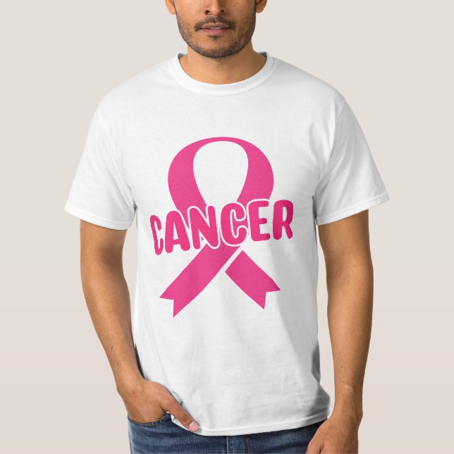 Una camiseta de concienciación sobre el cáncer en  (Anverso)