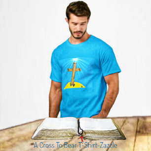 Una camiseta de cruz para oso