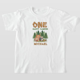 Una camiseta de cumpleaños de Camper feliz