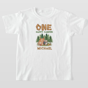 Una camiseta de cumpleaños de Camper feliz