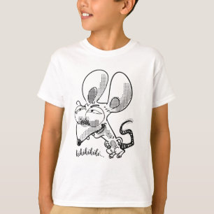 una camiseta de dibujos animados de ratones divert