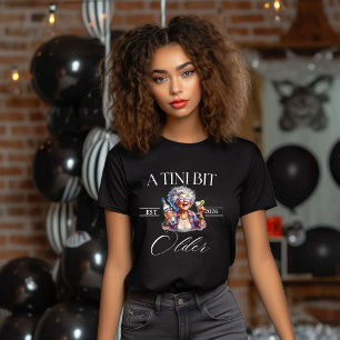 Una camiseta de fiesta de cumpleaños Martini un po