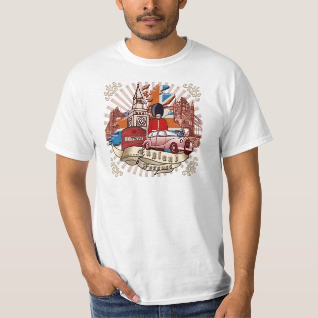 Una camiseta de Inglaterra para siempre (Anverso)