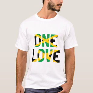 Una camiseta de Jamaica del amor