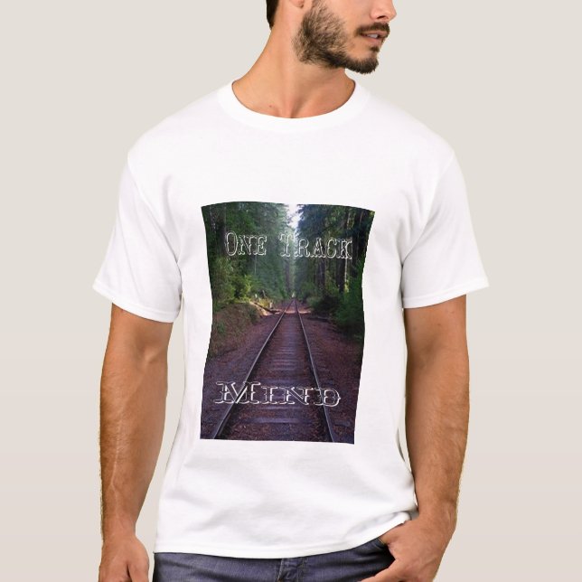 Una camiseta de la mente de la pista (Anverso)