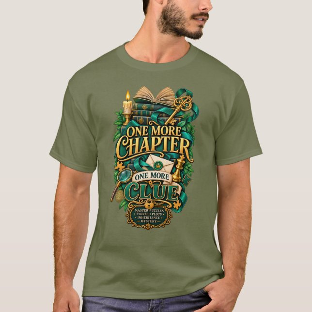 Una Camiseta de lector de misterio de un capítulo  (Anverso)