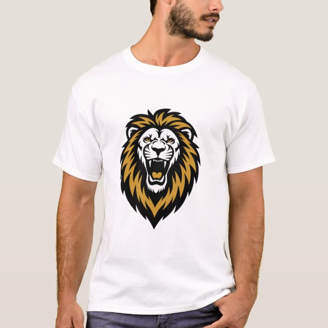 una camiseta de león (Anverso)