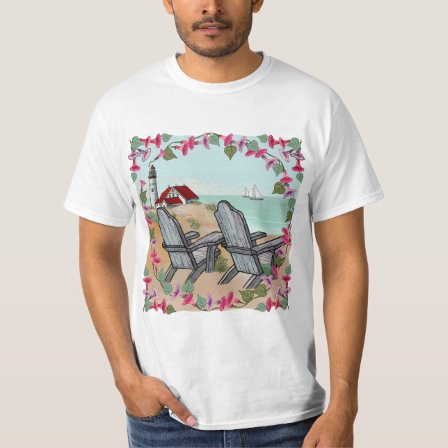 Una camiseta de linterna de A Floral Noon (Anverso)