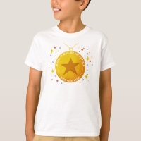 ¡Una camiseta de medalla de oro para mi viaje de a