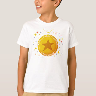 ¡Una camiseta de medalla de oro para mi viaje de a