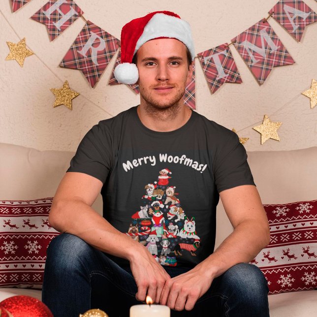 Una camiseta de Navidades Doggie muy dulce (Subido por el creador)