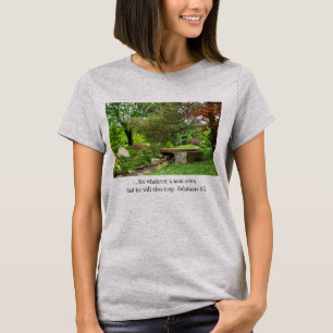 Una camiseta de paseo de primavera